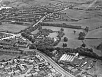 Aerial view of Denehurst Park circa 1930s